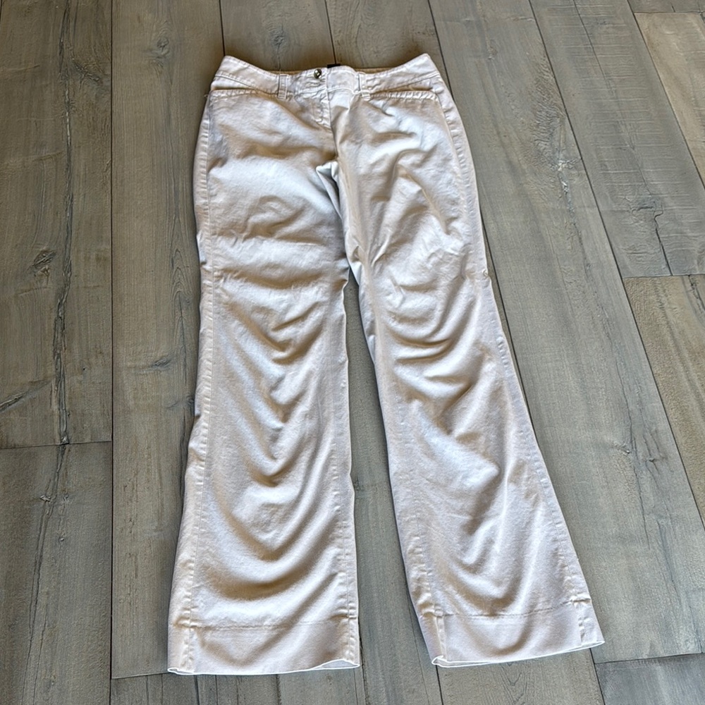 White House Black Market Light Tan/Khaki Trousers